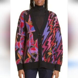 FARM Rio Horses and Lightning Abstract Women's Cardigan